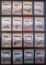 Railroad Postage Stamp Collection
