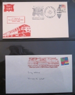 Railroad Postage Stamp Collection