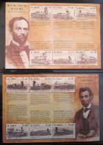 Railroad Postage Stamp Collection