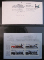 Railroad Postage Stamp Collection