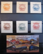 Railroad Postage Stamp Collection