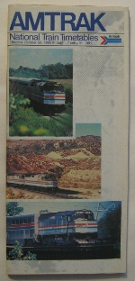 Amtrak Timetable