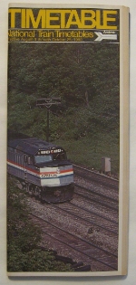 Amtrak Timetable