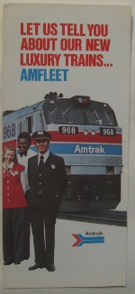 Amtrak Amfleet Pamphlet