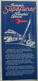 Amtrak Superliner Information Pamphlet