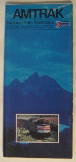 Amtrak Timetable