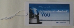 Amtrak Baggage Identification Tag