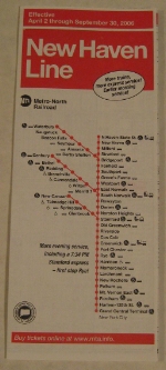Metro-North Timetable - New Haven Line