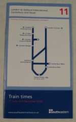 Southeastern Timetable 11