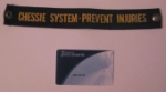Chessie System Safety Pantleg Band and Amtrak Guest Rewards Card