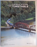 Spring Summer 2010 Amtrak Timetable