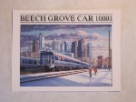 Amtrak Business Car Beech Grove 10001 Post Card