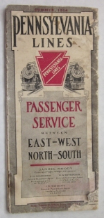 Pennsylvania Railroad Lines Timetable
