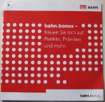 A DB bahn.bonus Booklet
