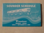A pocket Sounder timetable