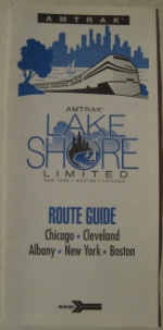 Amtrak Lake Shore Limited Route Guide