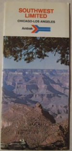 Route Guide for Amtrak's Southwest Limited