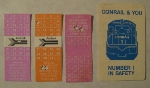 Amtrak Seat Checks and a Conrail 1985 Pocket Calendar