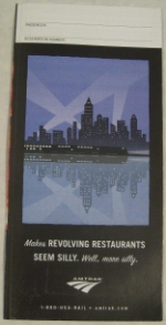 Amtrak Ticket Envelope