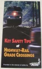 Operation Lifesaver Highway-Rail Grade Crossings Safety Pamphlet