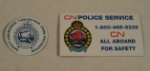 2 Canadian National Police Magnets
