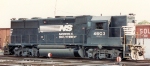 NS 4603 is now sporting white number boards