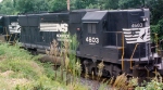 NS 4603 heads east out of town