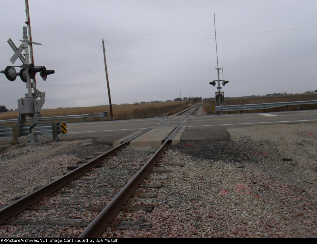 Looking east to Toeterville