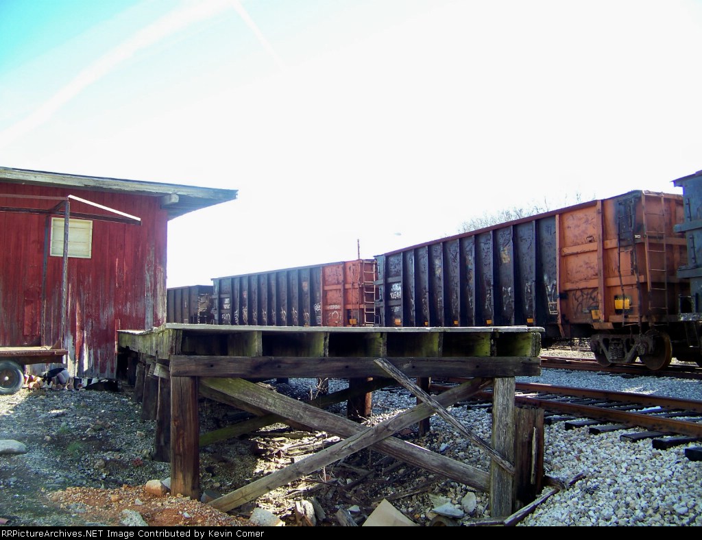 End view of the loading dock 1/1/2009