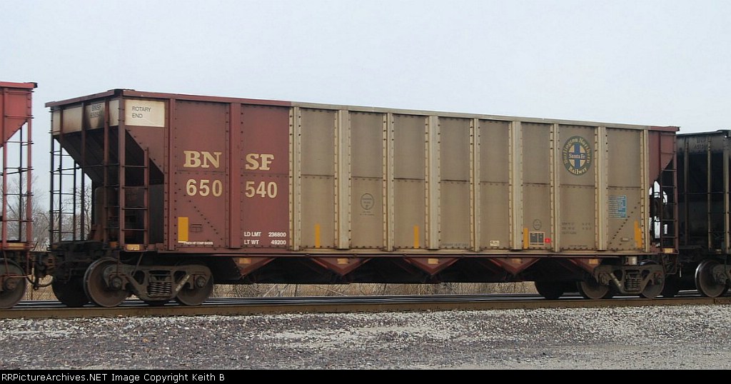 BNSF 650540