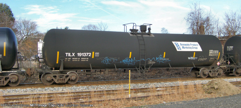 TILX 191372 wearing Renewable Products Marketing Group paint