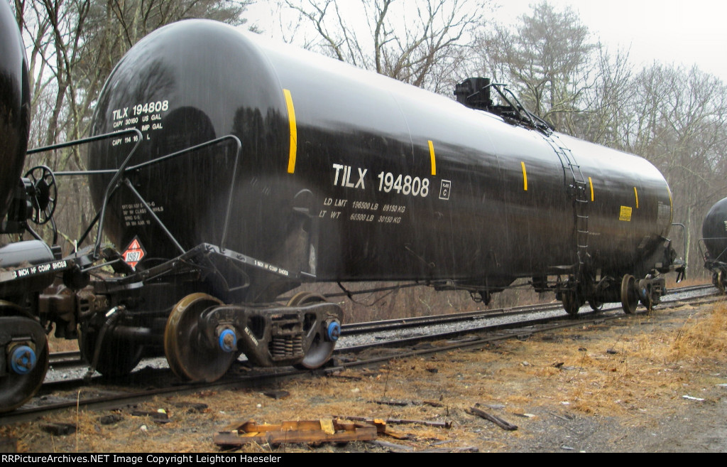 TILX 194808 after derailment