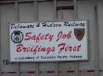 Delaware and Hudson/Canadian Pacific sign