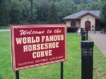 Horseshoe Curve sign