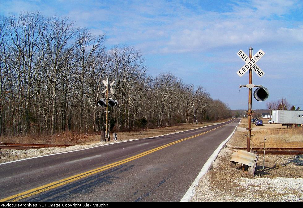 Hwy. 49 grade crossing