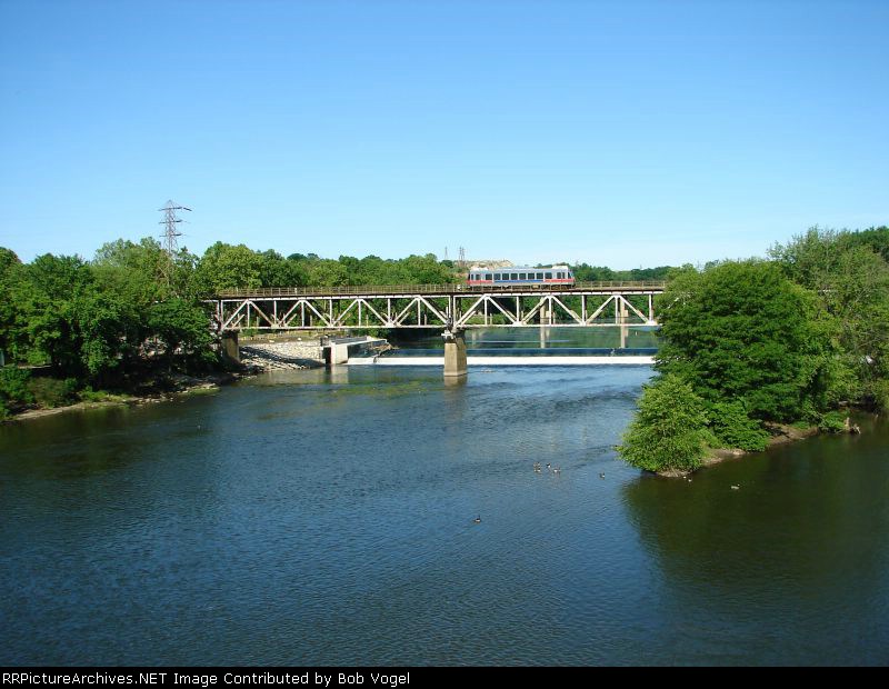 ABB N-5 crossing Schuylkill River