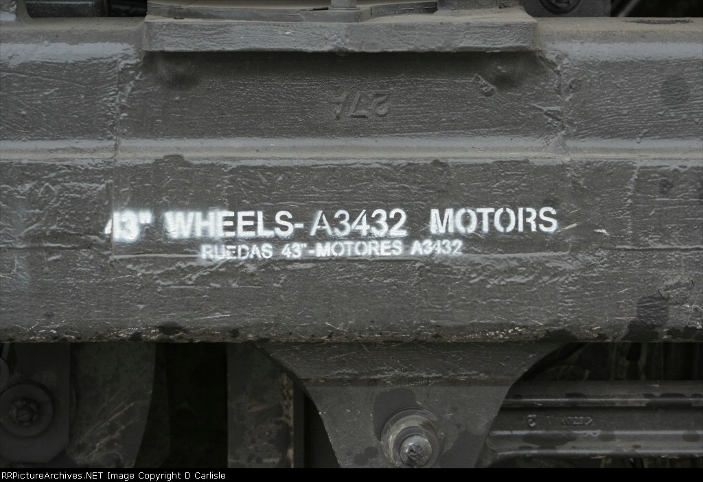 43" wheels - A3432 motors.