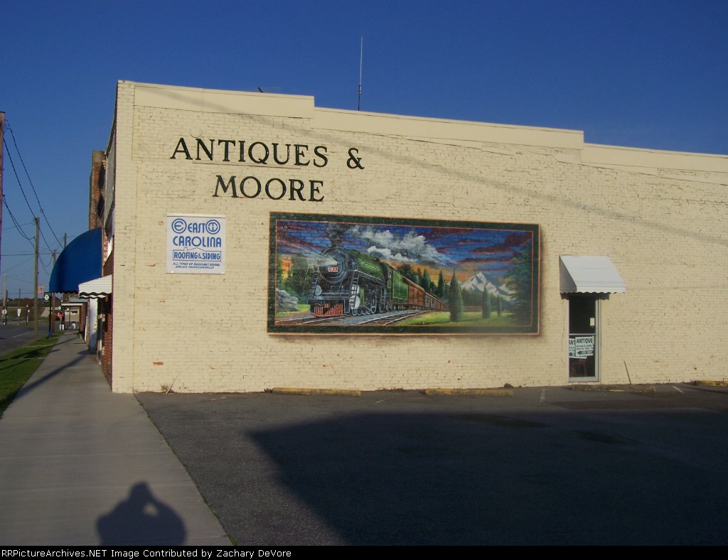 Cool Mural - Appropriate for a Business on Railroad Street