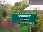 Reading and Northern Penobscot sign