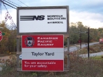 Canadian Pacific Taylor Yard sign