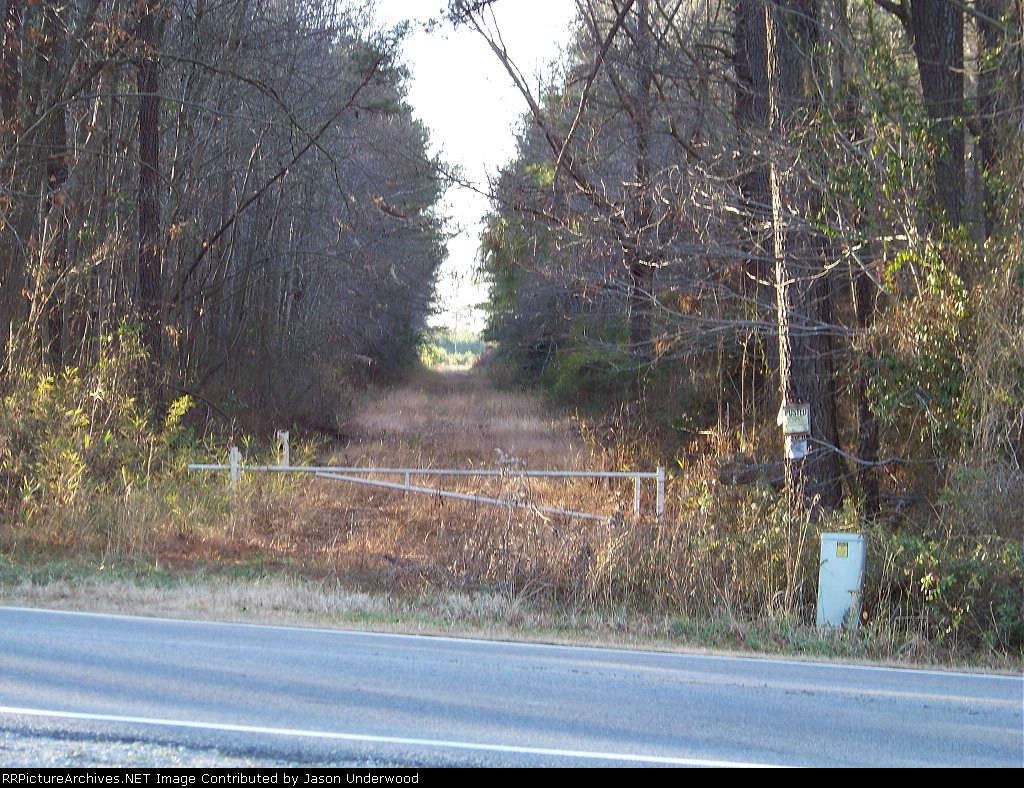 Franklin & Carolina RR Cut looking towards Franklin