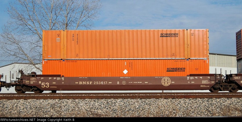 BNSF 253617B and SNLU 972302