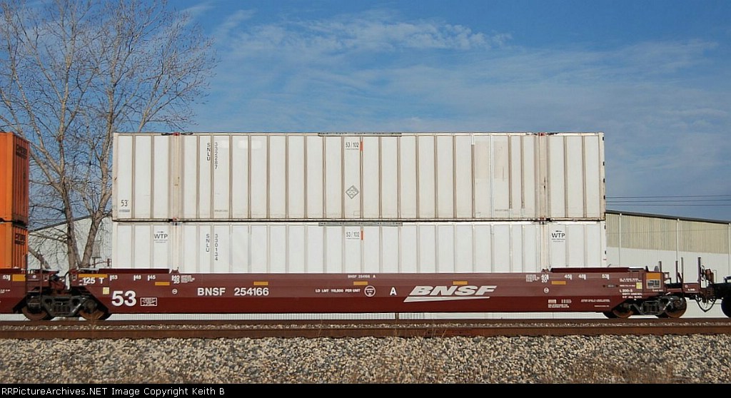 BNSF 254166A  and SNLU 332287