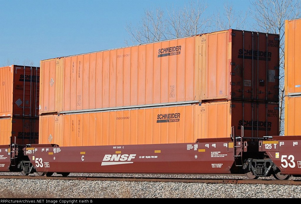 BNSF 254174C and SNLU 978048