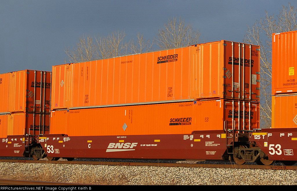 BNSF 254229C and SNLU  985780