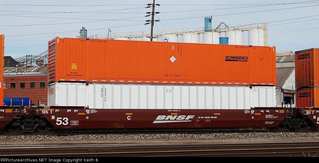 BNSF 254364C and SNLU 993173