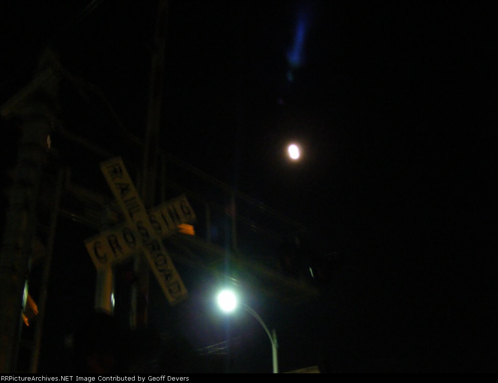 Lena Crossing At Night