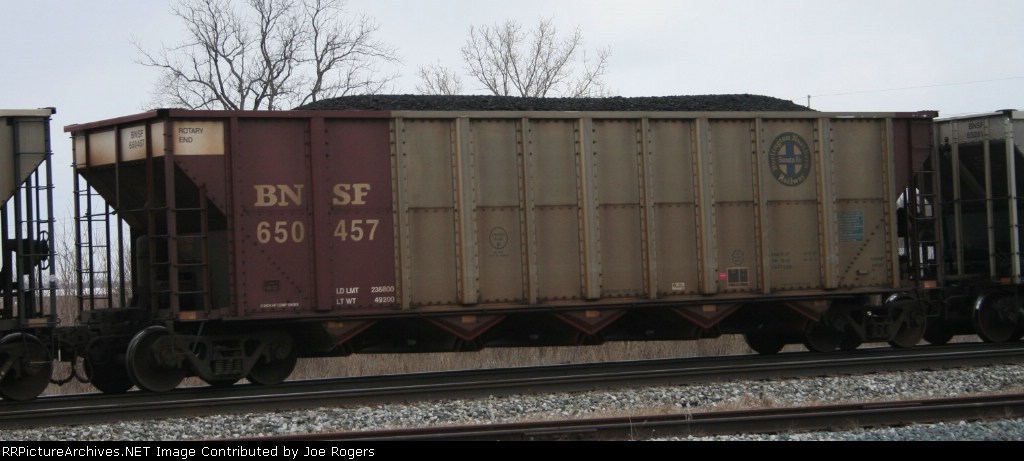 BNSF 650457