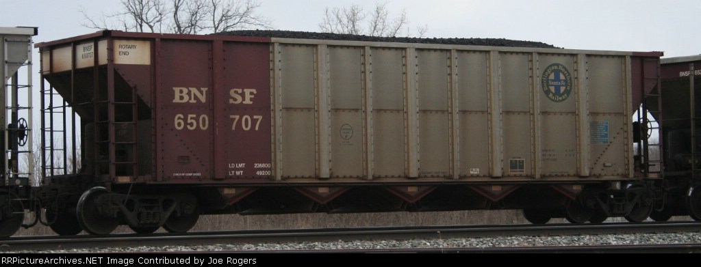 BNSF 650707