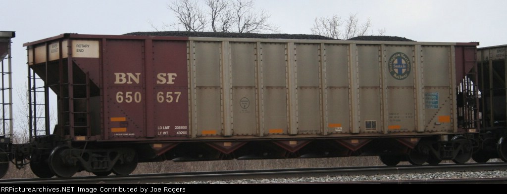 BNSF 650657